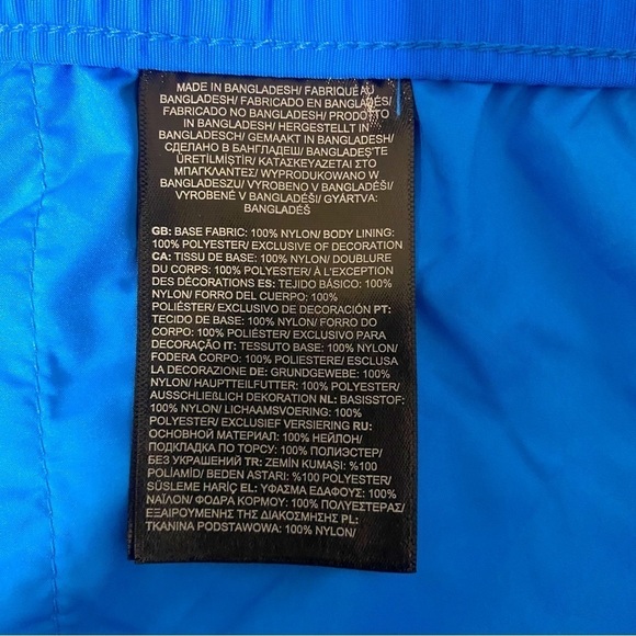 North Face Women’s Plus Size XXL TNF Nylon Easy Pant in Optic Blue Flash Dry Pro - Picture 9 of 11